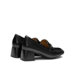 Hair-on Calf x Calf Loafers