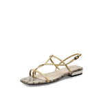 Square Toe Strappy Sandals