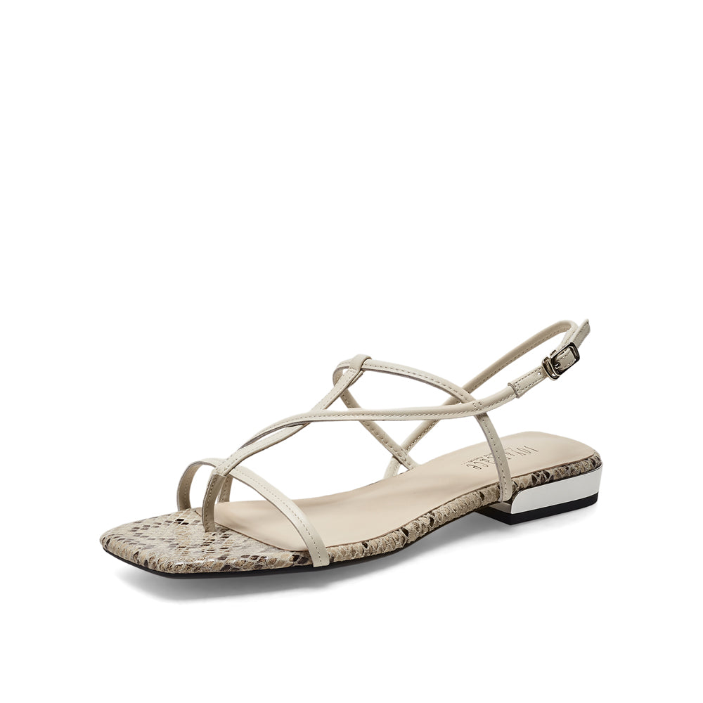 Square Toe Strappy Sandals