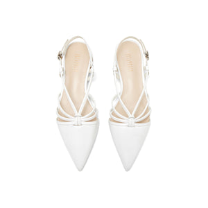 Pointed Toe Sling Back Shoes