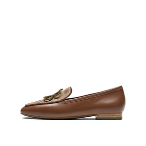 JP Infinity Oversized Buckle Loafers