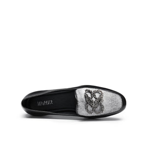 JP Infinity Oversized Buckle Loafers