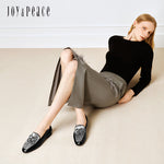 JP Infinity Oversized Buckle Loafers