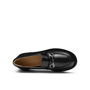 Feather-shaped Horsebit Loafers