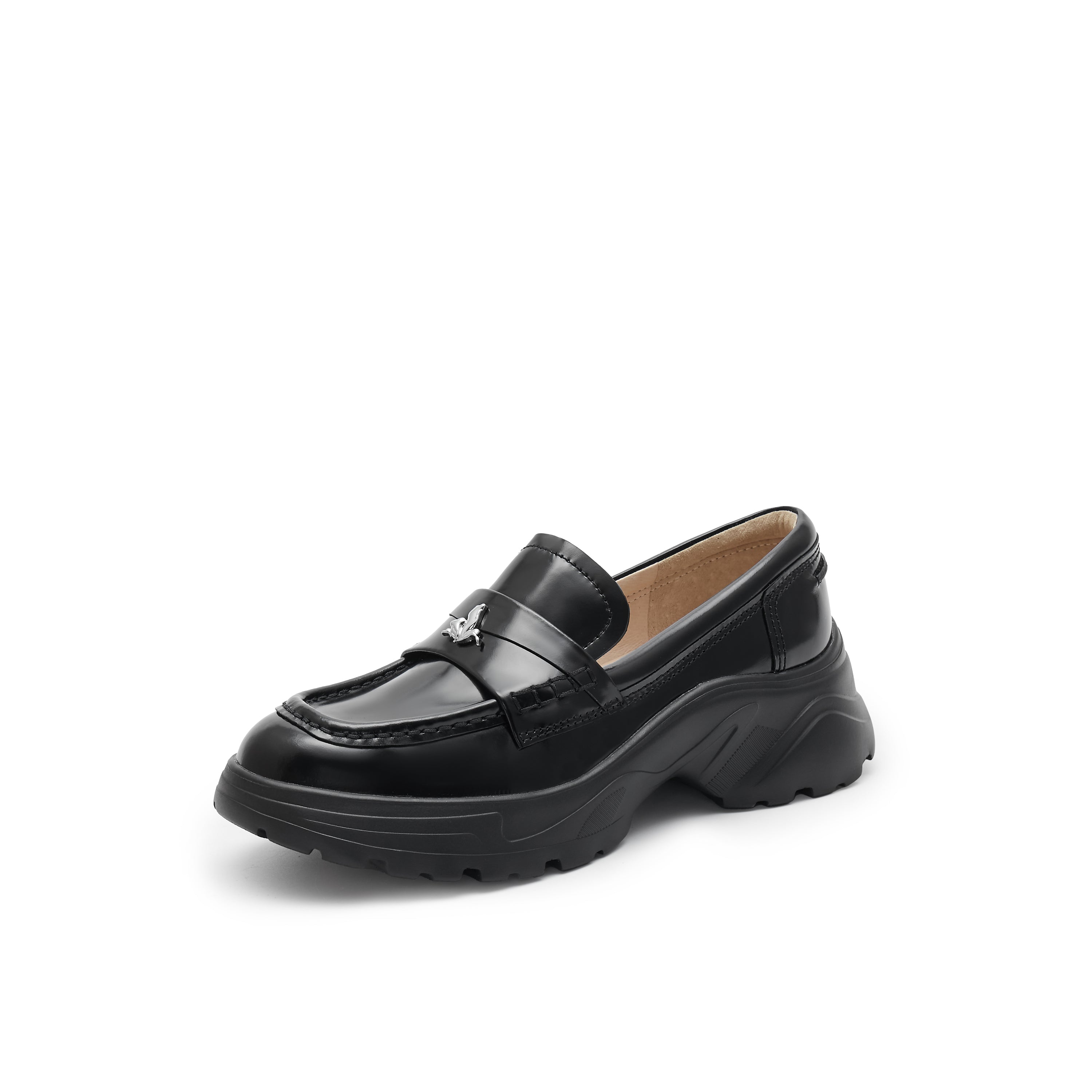 JP Iris Logo Chunky Loafers