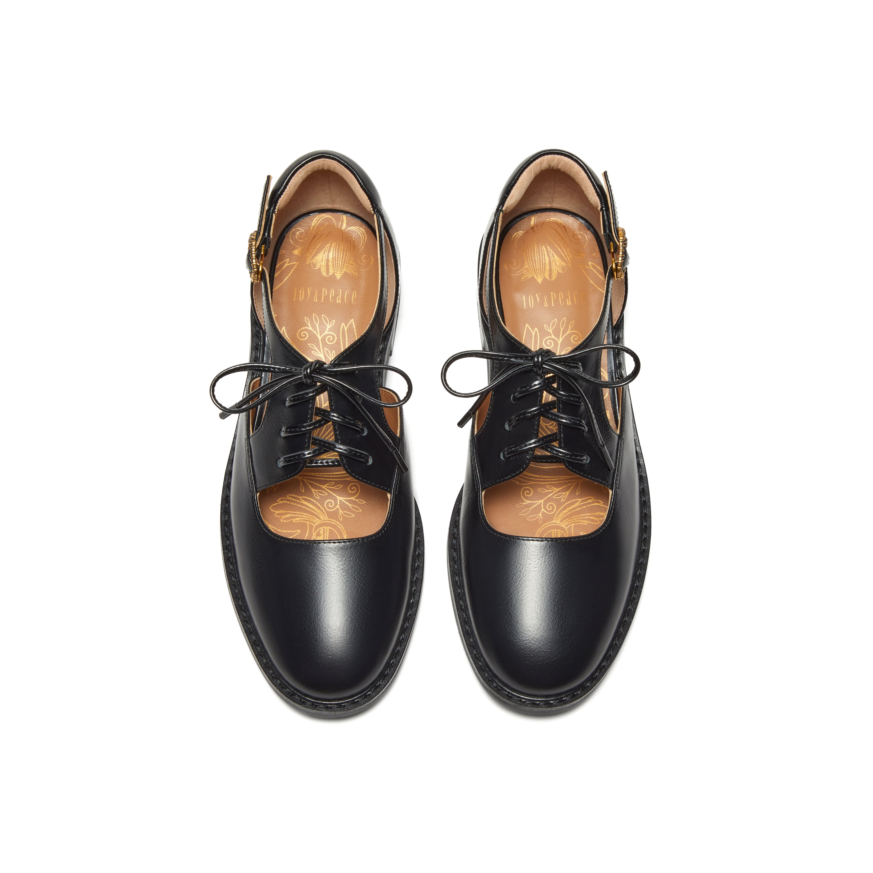 Cut-out Lace Up Shoes