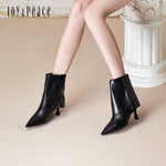 Foldover Boots with Decorative Zip