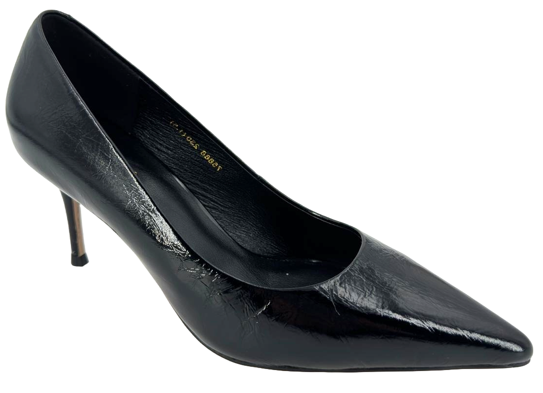 Pointed Toe Patent Leather Pump