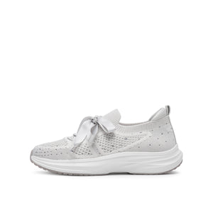 Crystal Knit Slip-On Sneakers