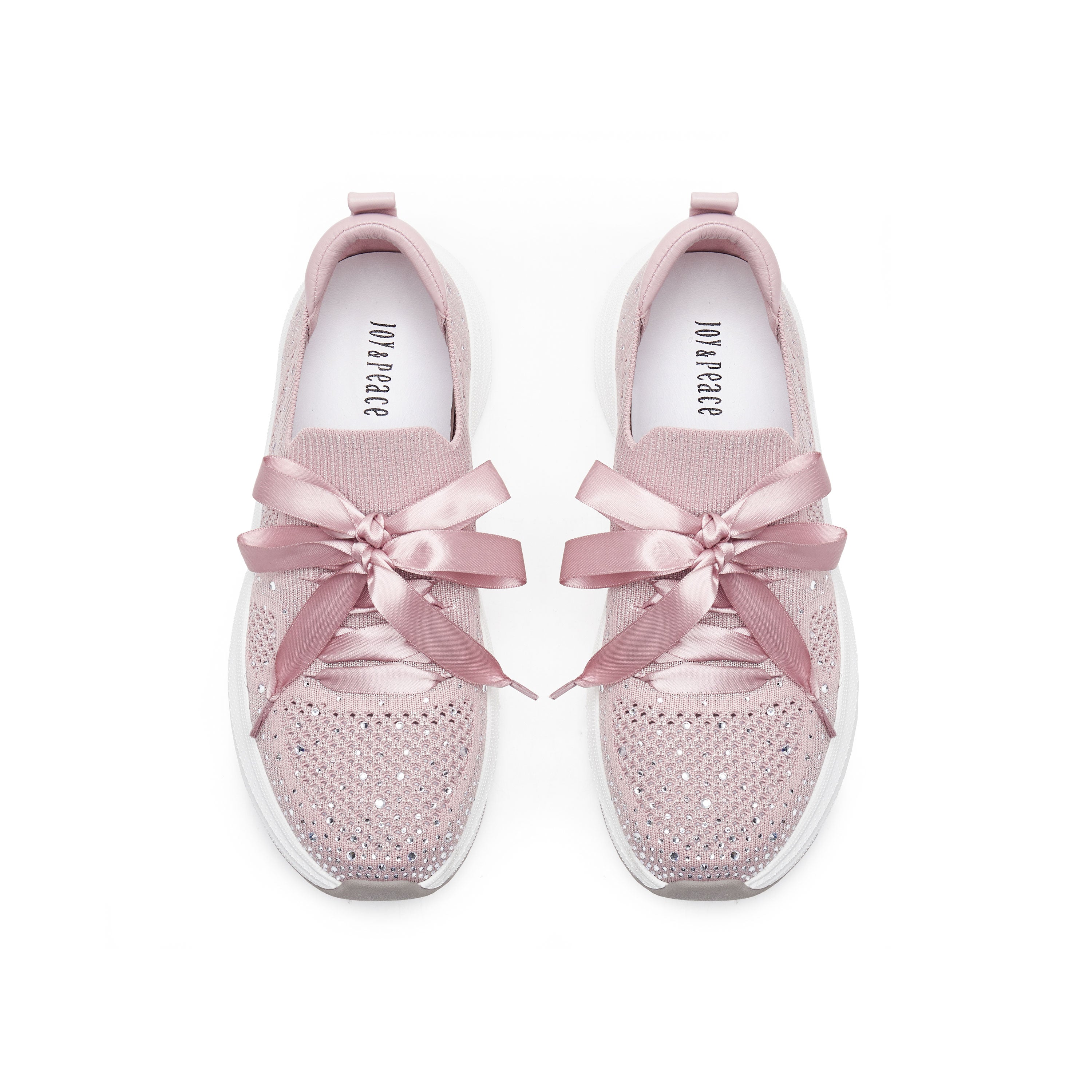 Crystal Knit Slip-On Sneakers