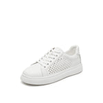 Perforated Leather Sneakers