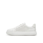 Perforated Leather Sneakers