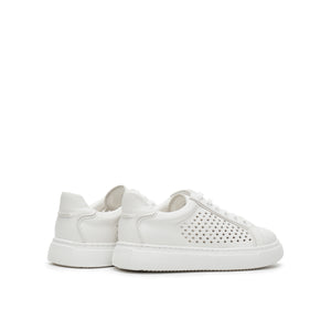 Perforated Leather Sneakers