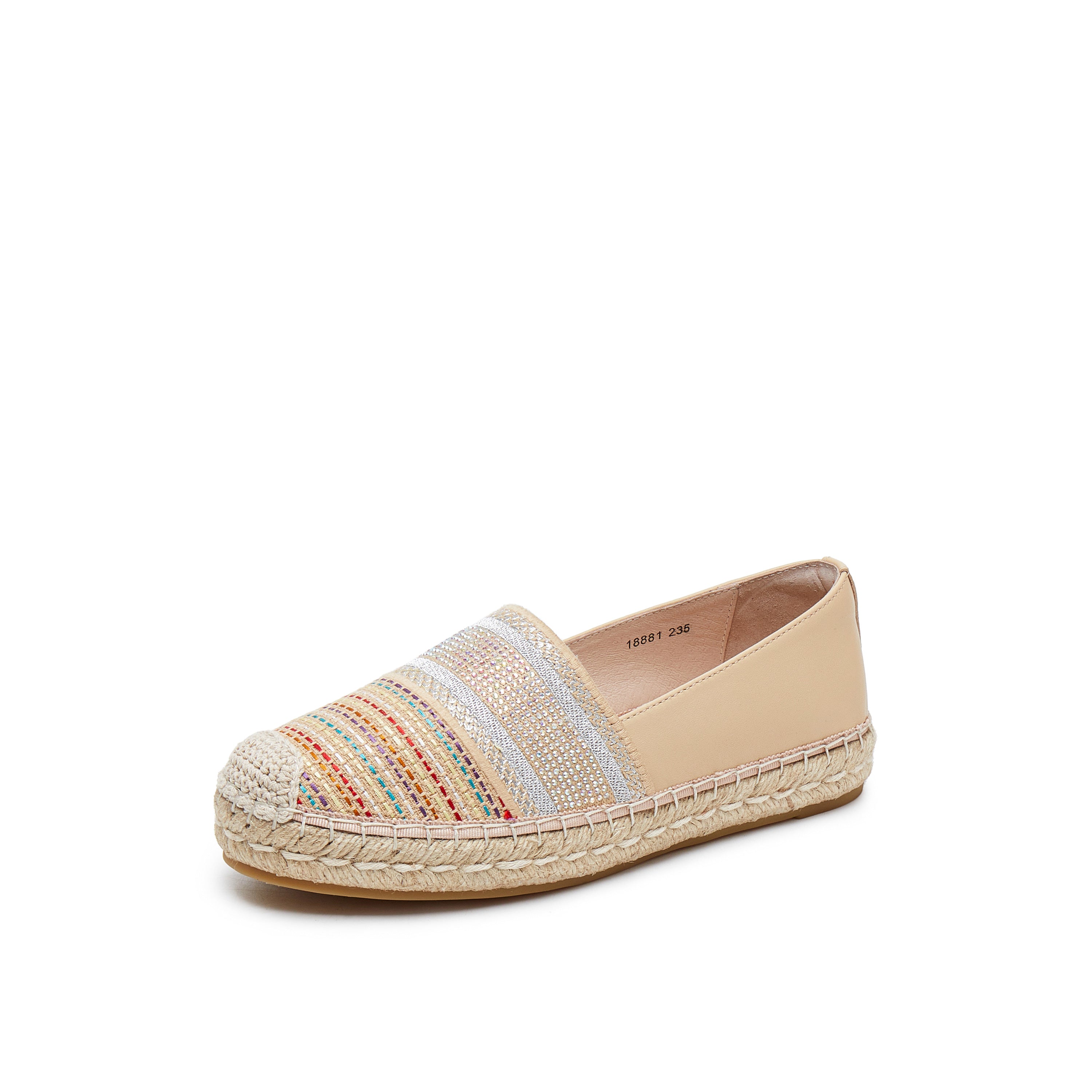 Crystal Embellished Espadrilles