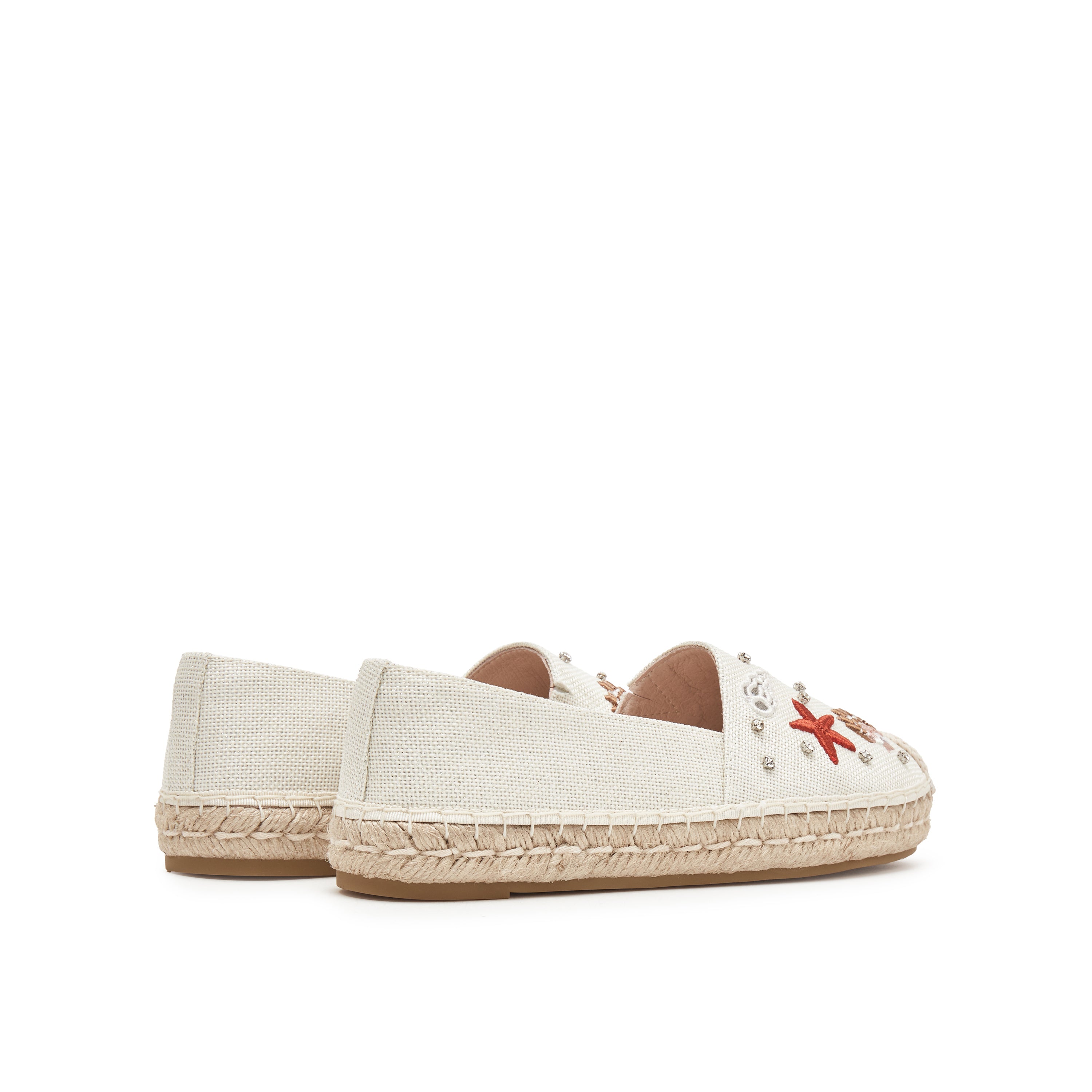 Ocean elements Embroidered Espadrilles