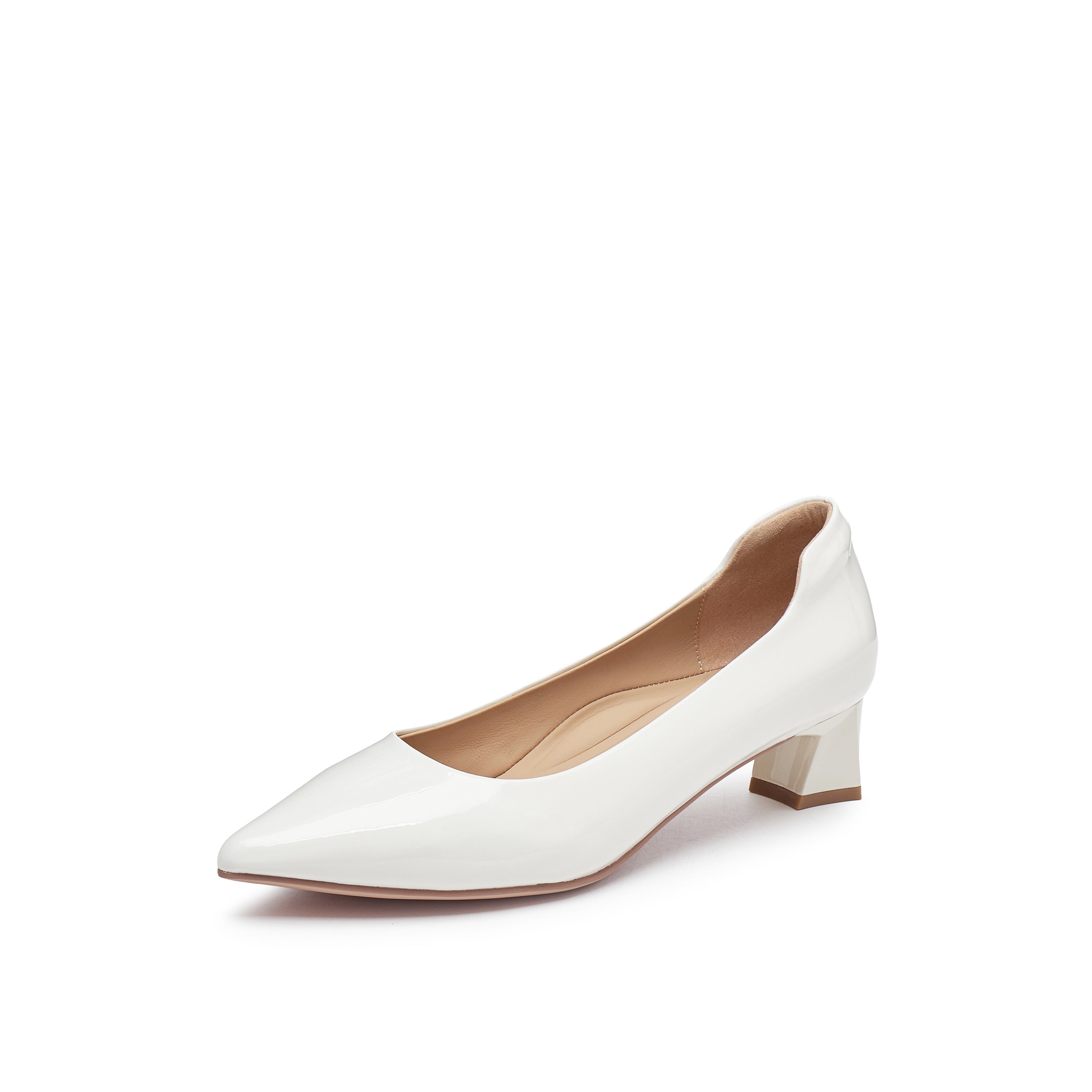 360' Cushy Cushy Block Heel Pumps