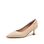 Cushy Cushy Kid Leather Pumps