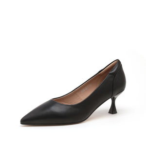 Cushy Cushy Kid Leather Pumps