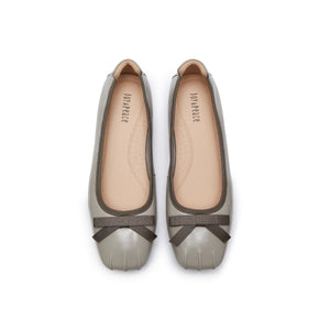 Squared Toe Ballet Flats