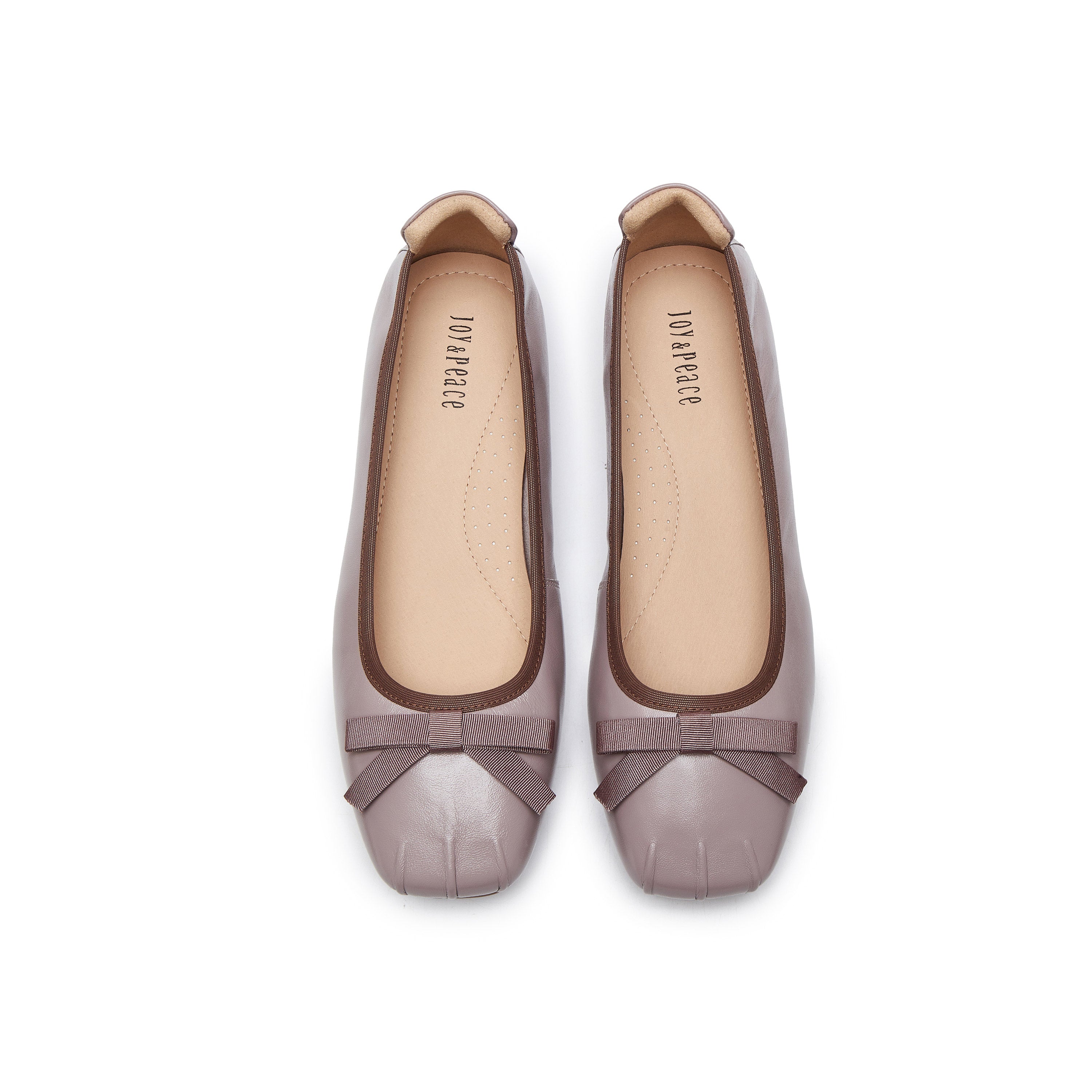 Squared Toe Ballet Flats