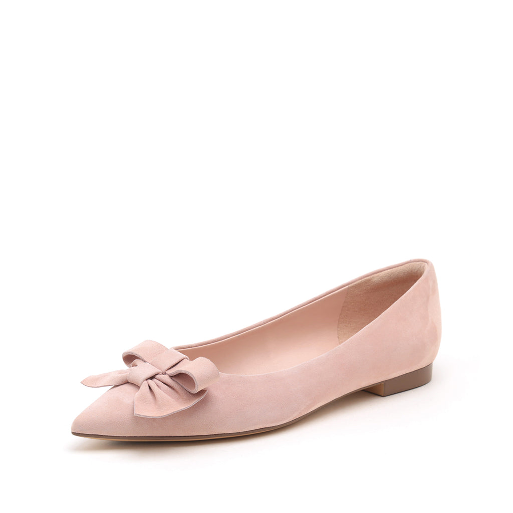 Pointed Toe Double Knot Flats